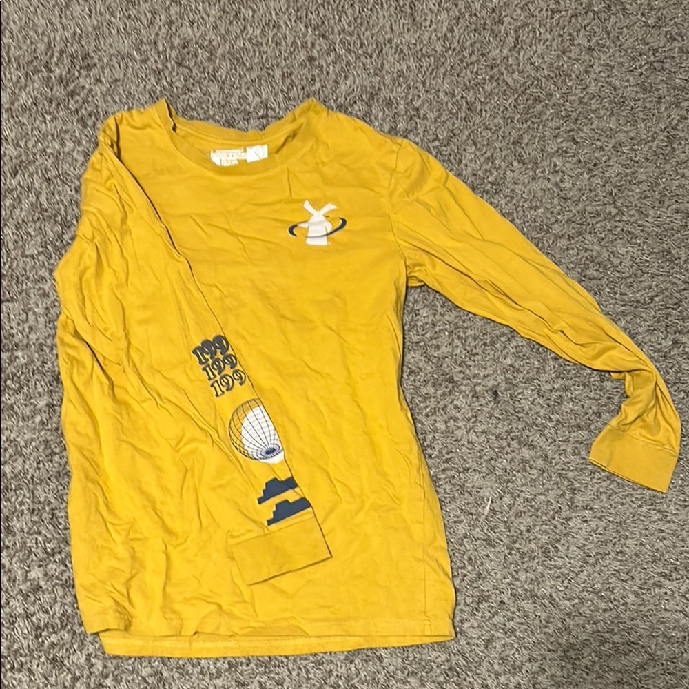 Dutch Bros Yellow Long Sleeve Graphic Tee